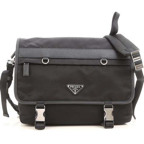 Prada men's laptop bag